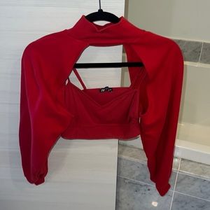 Zara Crop Top & Shall